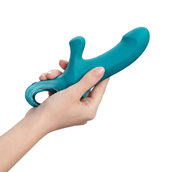 Пульсатор, бирюзовый Fun Factory Bi Stronic Curve Aquamarine
