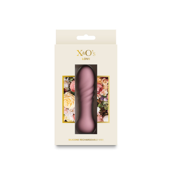 Мінівібратор, рожевий NS Novelties X&O's - Love - Dusty Rose