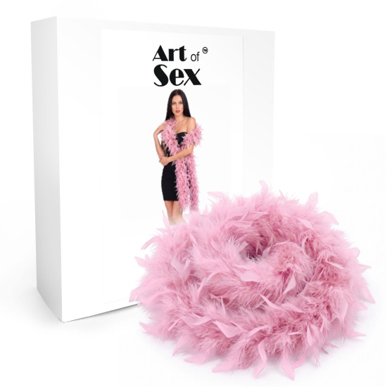 Боа з пір'я, довжина 2 м, рожеве Art of Sex