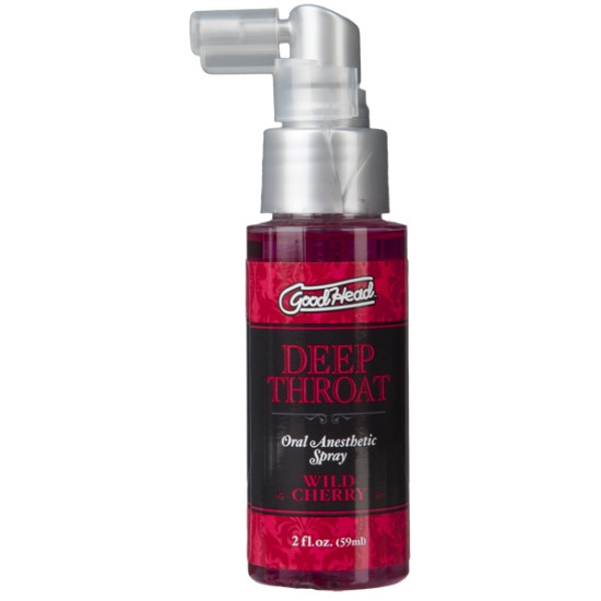Спрей для мінету Doc Johnson GoodHead DeepThroat Spray - Wild Cherry 59 мл (пом'ята упаковка!!!)