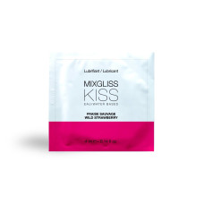 Пробник лубриканта з ароматом полуниці MixGliss KISS Wild Strawberry, 4 ml