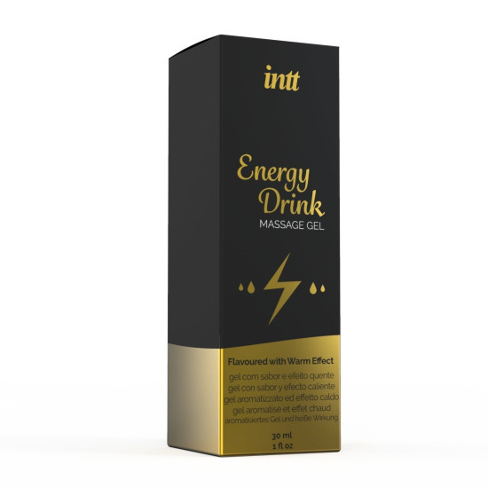 Розігріваючий гель для інтимного масажу Intt Energy Drink, 30 ml