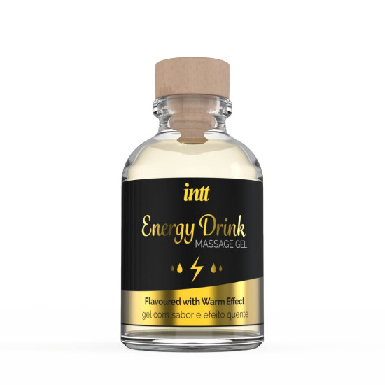Розігріваючий гель для інтимного масажу Intt Energy Drink, 30 ml