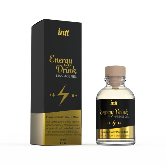 Розігріваючий гель для інтимного масажу Intt Energy Drink, 30 ml