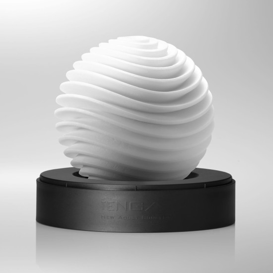 Мастурбатор из нового материала с текстурой нежных волн Tenga GEO Aqua - новая ступень развития Tenga Egg