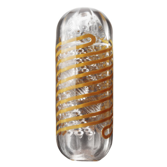 Мастурбатор с упругой стимулирующей спиралью внутри Tenga Spinner 05 Beads
