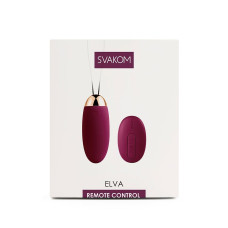 Віброяйце з пультом керування, фіолетове Svakom Elva Violet