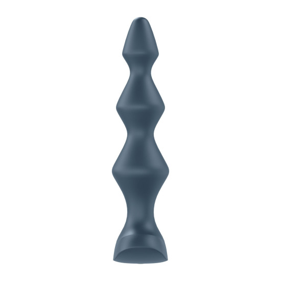 Анальный стимулятор-бусины с двумя моторами, темно-зеленый Satisfyer Lolli-Plug 1 Dark Teal