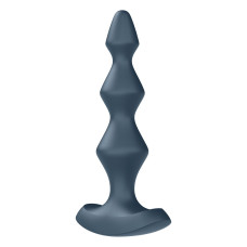 Анальный стимулятор-бусины с двумя моторами, темно-зеленый Satisfyer Lolli-Plug 1 Dark Teal