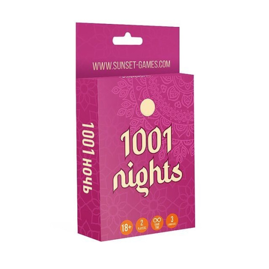 Эротическая игра для пар «1001 Nights / 1001 Ночь», на украинском, русском, английском