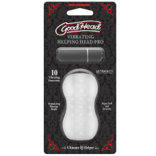 Мастурбатор Doc Johnson GoodHead Vibrating Helping Head Pro Frost
