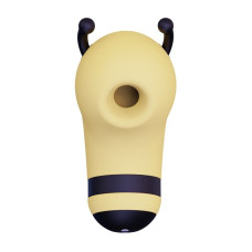 Вакуумный стимулятор для клитора с микротоками в форме пчелы, желтый CuteVibe Beebe Yellow