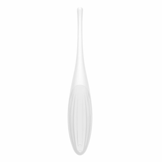 Смарт-вибратор для клитора, белый Satisfyer Twirling Joy White