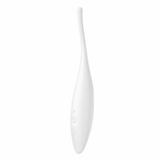 Смарт-вибратор для клитора, белый Satisfyer Twirling Joy White