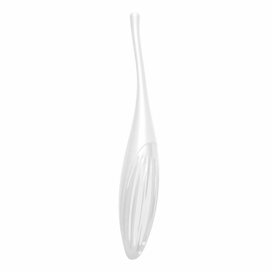 Смарт-вибратор для клитора, белый Satisfyer Twirling Joy White