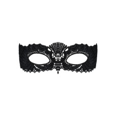 Кружевная маска, чёрная Obsessive A700 Mask
