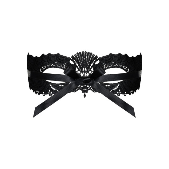 Мереживна маска, чорна Obsessive A700 Mask