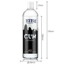 Лубрикант на гібридній (водно-силіконовій) основі BTB Cum, 250 ml