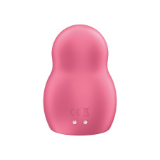 Вакуумный стимулятор с вибрацией, красный Satisfyer Pro To Go 1 Red