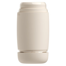 Мастурбатор, ультрамягкий материал, многоразовый, сквозной, коричневый Tenga Puffy Latte Brown