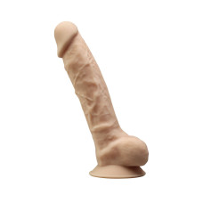 Фалоімітатор з вібрацією, довжина 20,3 см SilexD Vetus Vibro Flesh Model 1 Size 8in + LRS