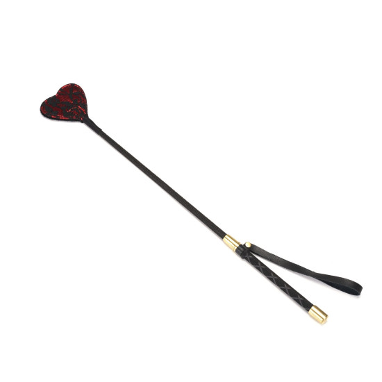 Шлёпалка-сердечко, двусторонняя Liebe Seele Victorian Garden Riding Crop