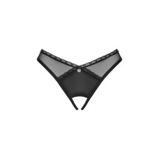 Трусики с открытым доступом Obsessive Latinesa Crotchless Thong, XL/2XL