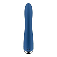 Вібратор точки G з обертанням, 2 мотори, синій Satisfyer Spinning Vibe 1 Blue
