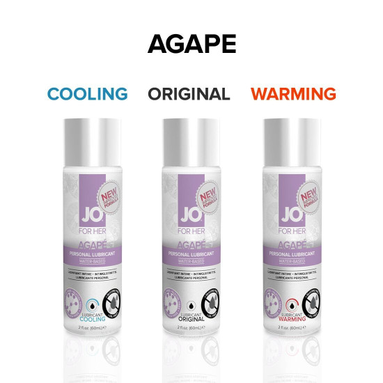 Змазка на водній основі без гліцерину, гліколю і парабенів JO AGAPE ORIGINAL, 240 ml