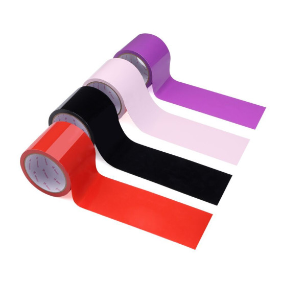 Электростатическая лента для бондажа, красная Lockink Sevanda Electrostatic Tape Red, 16 м