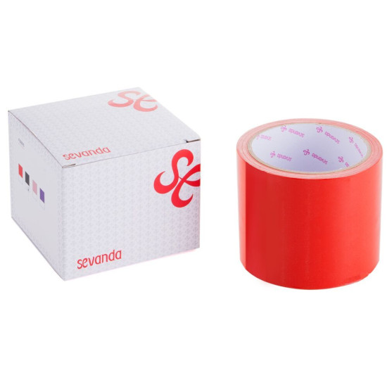 Электростатическая лента для бондажа, красная Lockink Sevanda Electrostatic Tape Red, 16 м