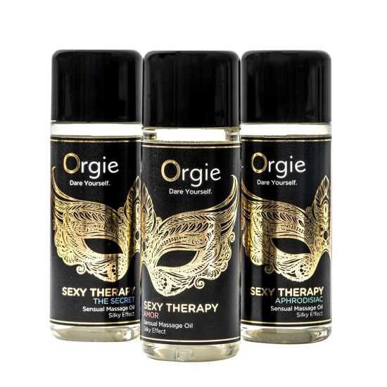 Orgie Sexy Therapy Mini Size Collection, 3×30 ml - набор массажных масел (3 аромата)
