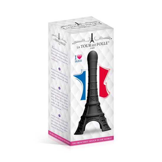 Дилдо, чорне La Tour Est Folle Paris Black