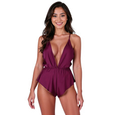 Сексуальне боді, сливове Passion Sensie Body Plum, S