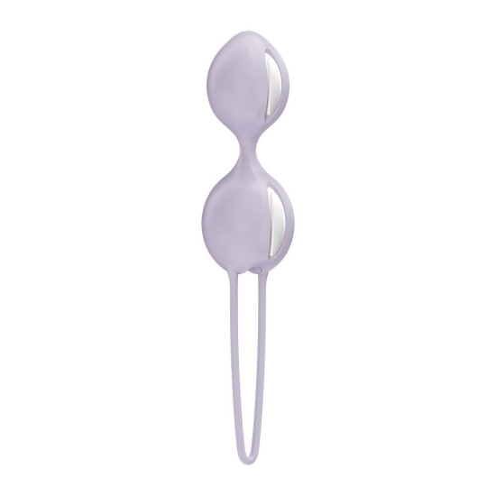 Вагинальные шарики, 2 шт, фиолетовые, диаметр 3.2 и 3.6 см Fun Factory SMARTBALLS DUO Purple