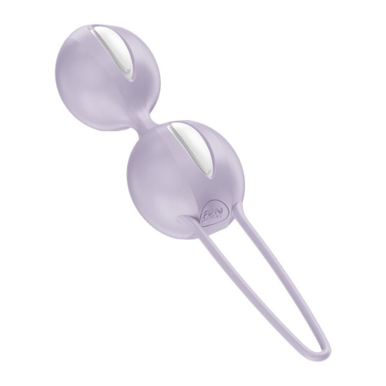 Вагинальные шарики, 2 шт, фиолетовые, диаметр 3.2 и 3.6 см Fun Factory SMARTBALLS DUO Purple