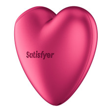 Вакуумний стимулятор-серце з вібрацією Satisfyer Cutie Heart Battery Series