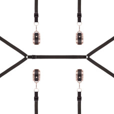 Фиксатор рук и ног для кровати Rosy Gold Under-Mattress Restraint Set