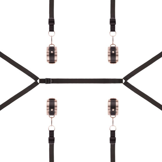 Фиксатор рук и ног для кровати Rosy Gold Under-Mattress Restraint Set