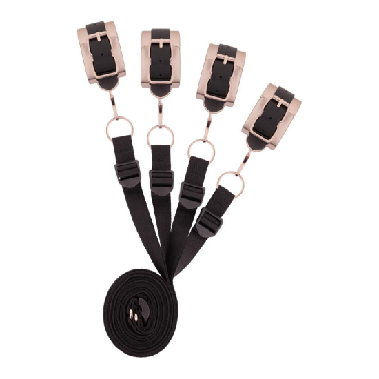 Фиксатор рук и ног для кровати Rosy Gold Under-Mattress Restraint Set