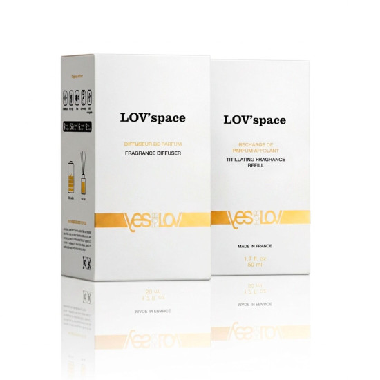 Ароматический диффузор, пряный аромат YESforLOV LOV'space (рефил Titillating Fragrance Refill)