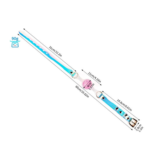 Кляп, розовый, с маленьким шариком Liebe Seele Crystal Ball Gag - Pink (Small Ball)