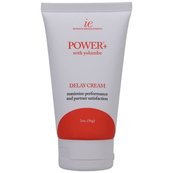 Потужний крем-пролонгатор з екстрактом йохімбе Doc Johnson Power+ With Yohimbe Delay Cream, 56 g