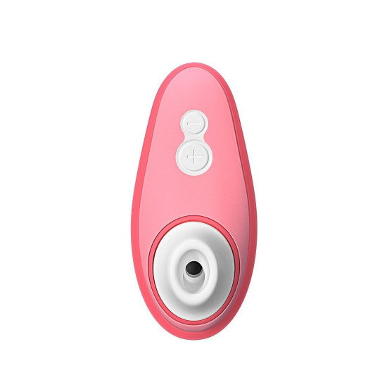 Вакуумний кліторальний стимулятор, рожевий Womanizer Liberty 2 Vibrant Rose (зім'ята упаковка)