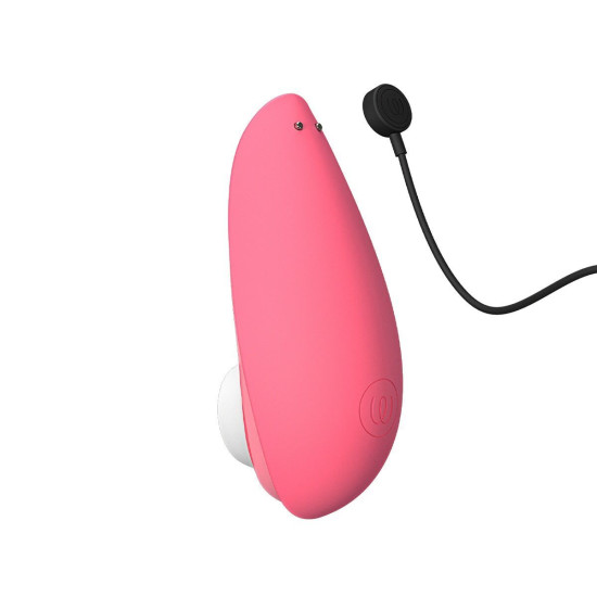 Вакуумний кліторальний стимулятор, рожевий Womanizer Liberty 2 Vibrant Rose (зім'ята упаковка)