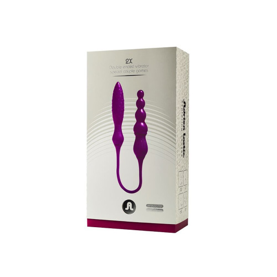 Вибратор двухсторонний с пультом LRS Adrien Lastic AD-2X