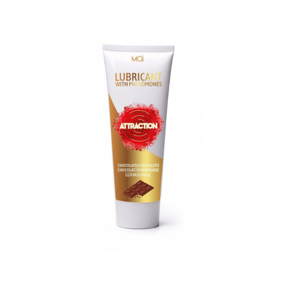 Шоколадная интимная смазка на водной основе с феромонами MAI Attraction Chocolate, 75 ml
