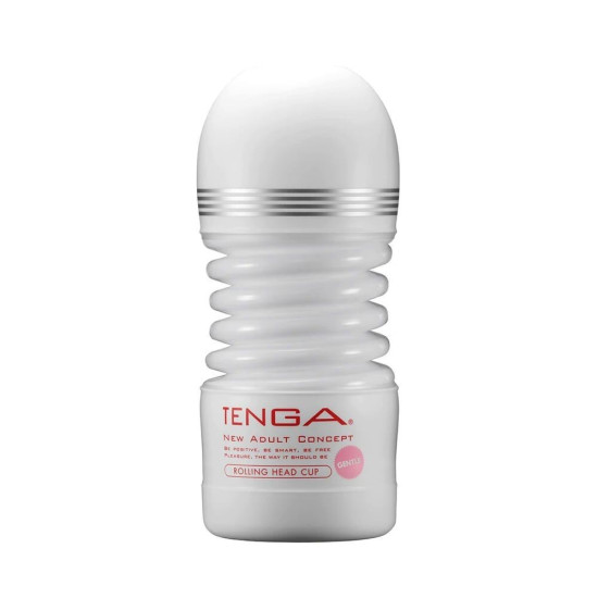 Мастурбатор з інтенсивною стимуляцією голівки, м'який Tenga Rolling Head Cup Gentle