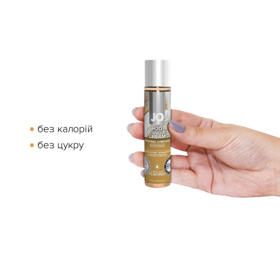 Распродажа!!! Смазка на водной основе JO H2O - Vanilla Cream (30 мл) (срок до 01.03.2025)