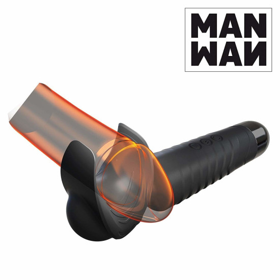 Мастурбатор-вибромассажер, отлично для пар, вибро-минет, 20 режимов MAN.WAND